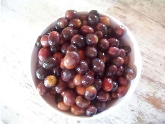 préparation des olives noires maison