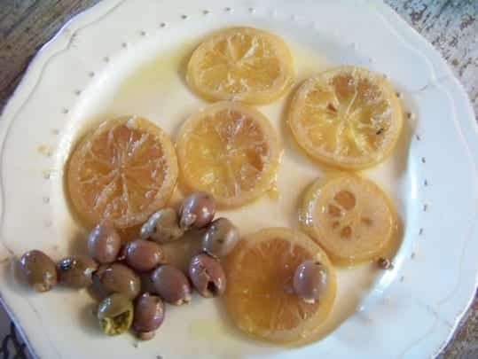 olives et citrons