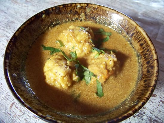 boulettes de poisson au curry