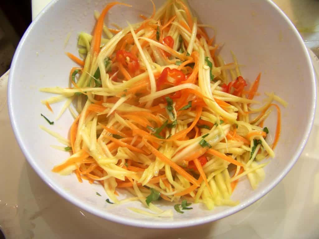 rougail mangue carotte